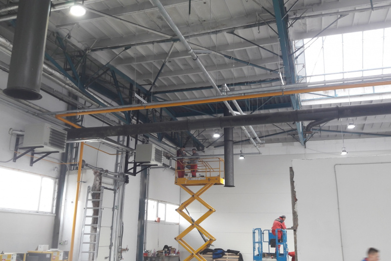 Priemyselné objekty / výrobné haly