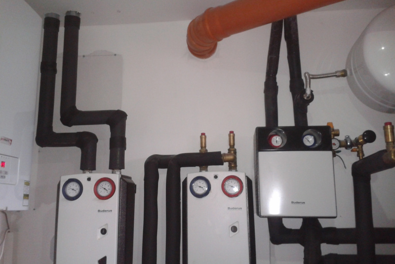 Ústredné kúrenie / RODINNÉ DOMY