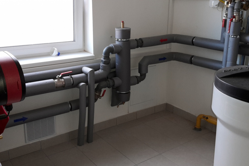 Ústredné kúrenie / PRIEMYSELNÉ  OBJEKTY / VÝROBNÉ  HALY - foto