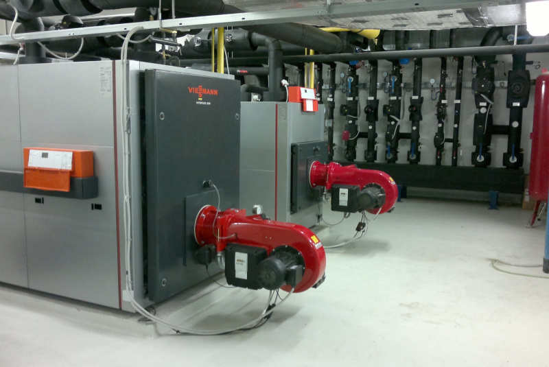 Ústredné kúrenie / PRIEMYSELNÉ  OBJEKTY / VÝROBNÉ  HALY - foto