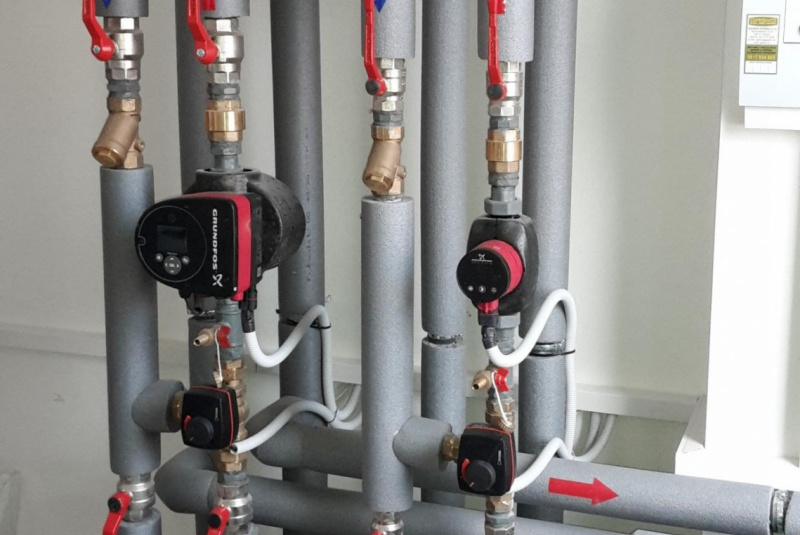 Ústredné kúrenie / PRIEMYSELNÉ  OBJEKTY / VÝROBNÉ  HALY - foto