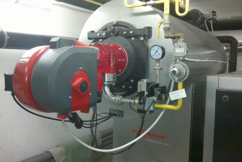 Ústredné kúrenie / PRIEMYSELNÉ  OBJEKTY / VÝROBNÉ  HALY - foto