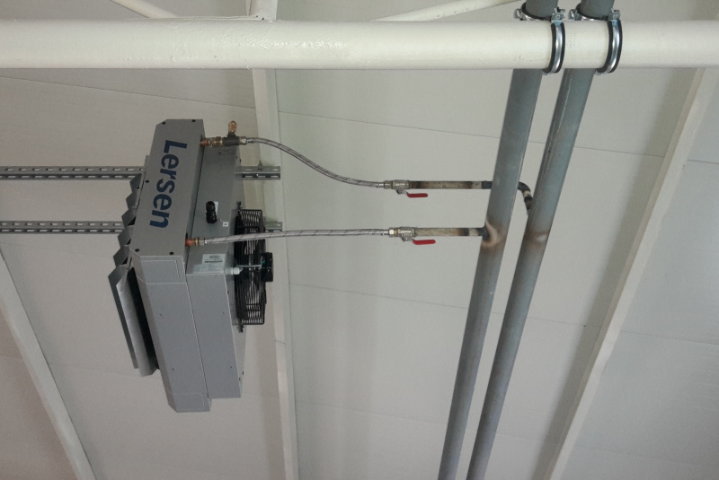 Ústredné kúrenie / PRIEMYSELNÉ  OBJEKTY / VÝROBNÉ  HALY - foto