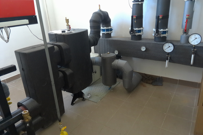 Ústredné kúrenie / PRIEMYSELNÉ  OBJEKTY / VÝROBNÉ  HALY - foto