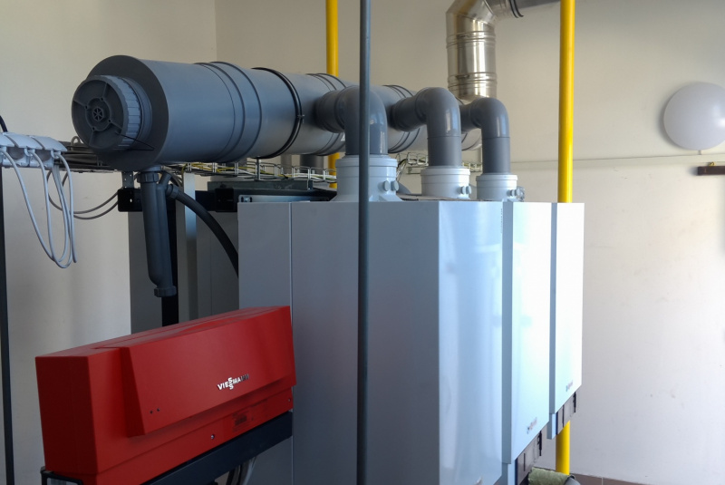 Ústredné kúrenie / PRIEMYSELNÉ  OBJEKTY / VÝROBNÉ  HALY - foto