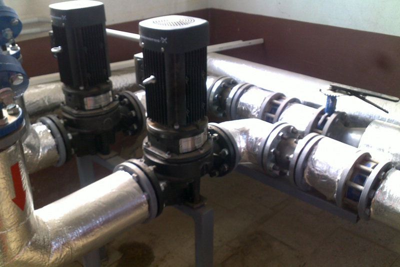 Ústredné kúrenie / PRIEMYSELNÉ  OBJEKTY / VÝROBNÉ  HALY - foto