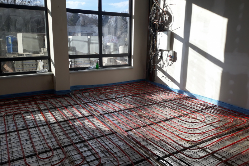 Ústredné kúrenie / PRIEMYSELNÉ  OBJEKTY / VÝROBNÉ  HALY - foto