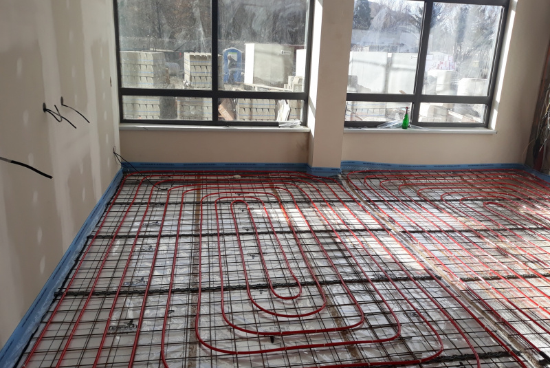 Ústredné kúrenie / PRIEMYSELNÉ  OBJEKTY / VÝROBNÉ  HALY - foto