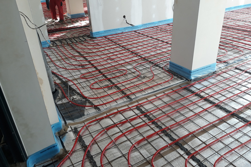 Ústredné kúrenie / PRIEMYSELNÉ  OBJEKTY / VÝROBNÉ  HALY - foto