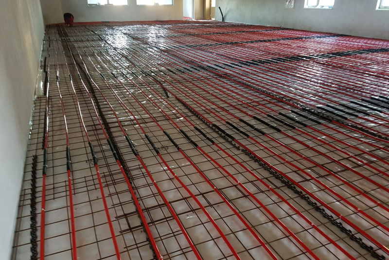 Ústredné kúrenie / PRIEMYSELNÉ  OBJEKTY / VÝROBNÉ  HALY - foto