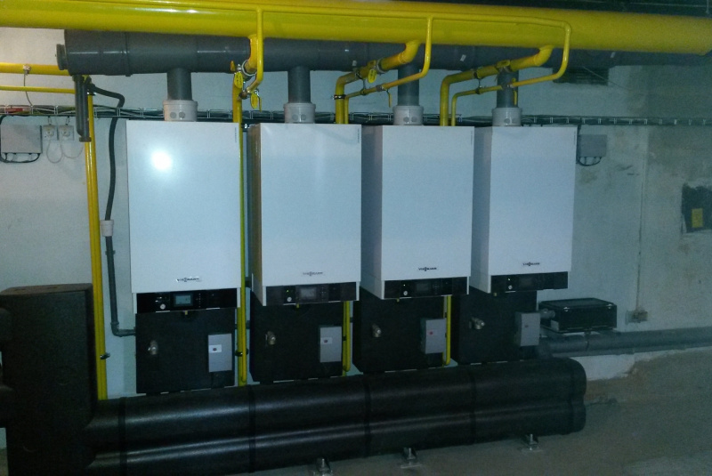 Ústredné kúrenie / PRIEMYSELNÉ  OBJEKTY / VÝROBNÉ  HALY - foto