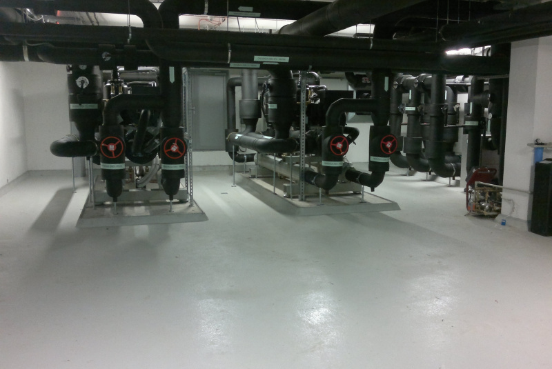 Ústredné kúrenie / PRIEMYSELNÉ  OBJEKTY / VÝROBNÉ  HALY - foto