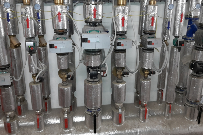 Ústredné kúrenie / PRIEMYSELNÉ  OBJEKTY / VÝROBNÉ  HALY - foto