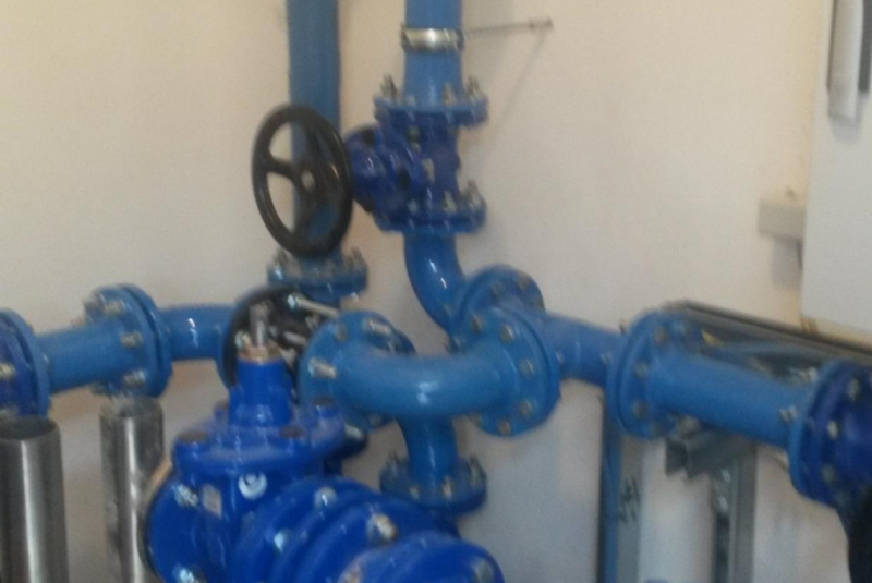 Voda, kanál (zdravotechnika ZTI) / PRIEMYSELNÉ OBJEKTY / VÝROBNÉ HALY - foto