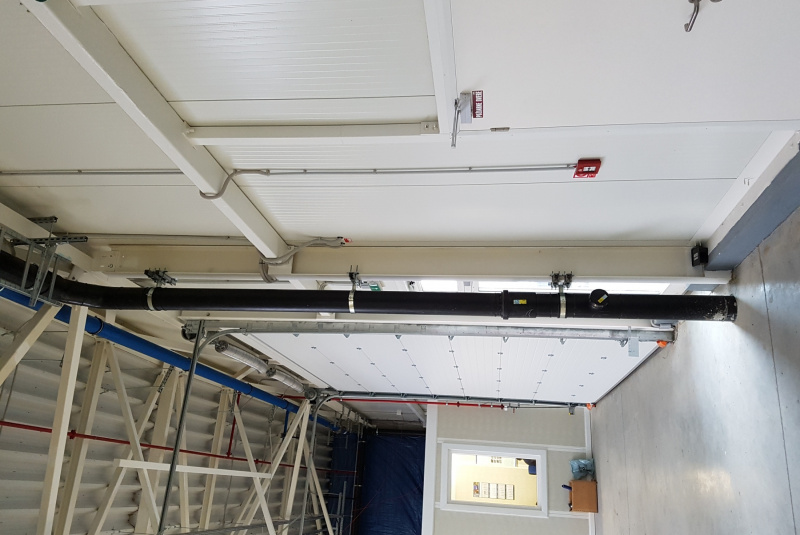 Voda, kanál (zdravotechnika ZTI) / PRIEMYSELNÉ OBJEKTY / VÝROBNÉ HALY - foto