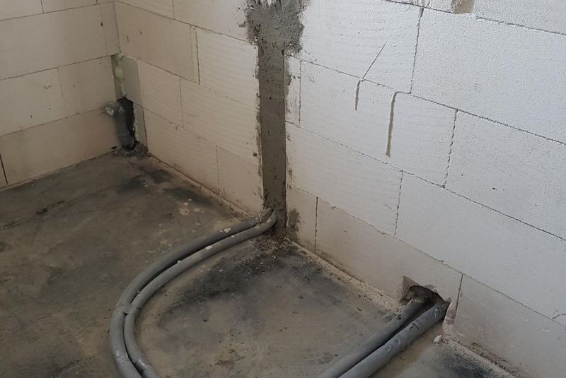 Voda, kanál (zdravotechnika ZTI) / RODINNÉ DOMY - foto