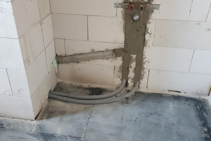 Voda, kanál (zdravotechnika ZTI) / RODINNÉ DOMY - foto