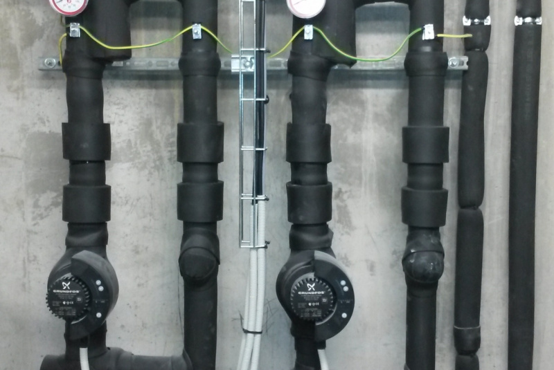 Voda, kanál (zdravotechnika ZTI) / RODINNÉ DOMY - foto