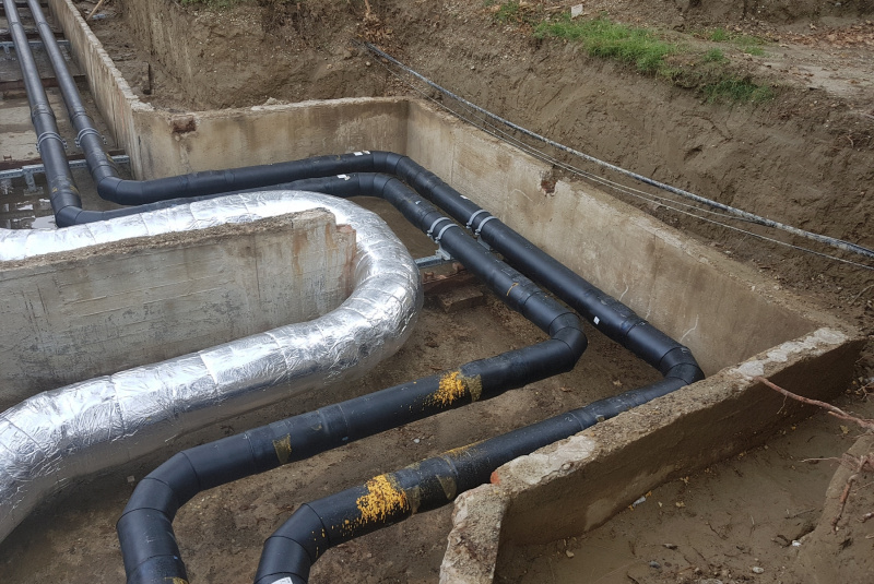 Technické, priemyselné, potrubné rozvody / Predizolované potrubia (teplovod, horúcovod) - foto Technické, priemyselné, potrubné rozvody / Predizolované potrubia (teplovod, horúcovod) - foto