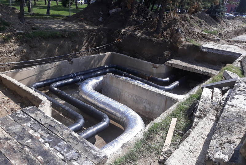 Technické, priemyselné, potrubné rozvody / Predizolované potrubia (teplovod, horúcovod) - foto Technické, priemyselné, potrubné rozvody / Predizolované potrubia (teplovod, horúcovod) - foto