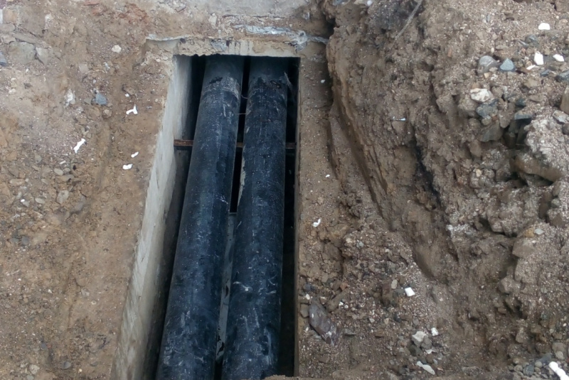 Technické, priemyselné, potrubné rozvody / Predizolované potrubia (teplovod, horúcovod) - foto