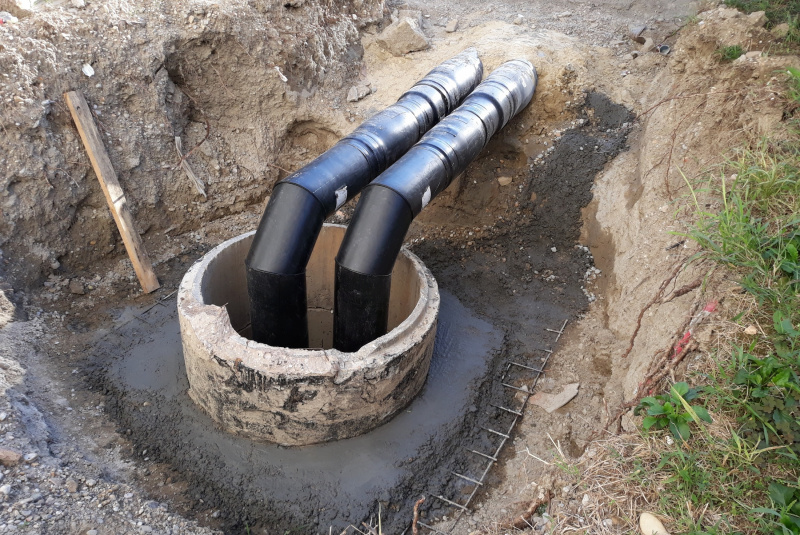 Technické, priemyselné, potrubné rozvody / Predizolované potrubia (teplovod, horúcovod) - foto