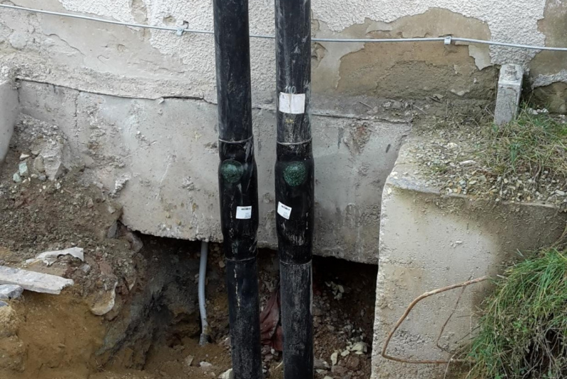 Technické, priemyselné, potrubné rozvody / Predizolované potrubia (teplovod, horúcovod) - foto