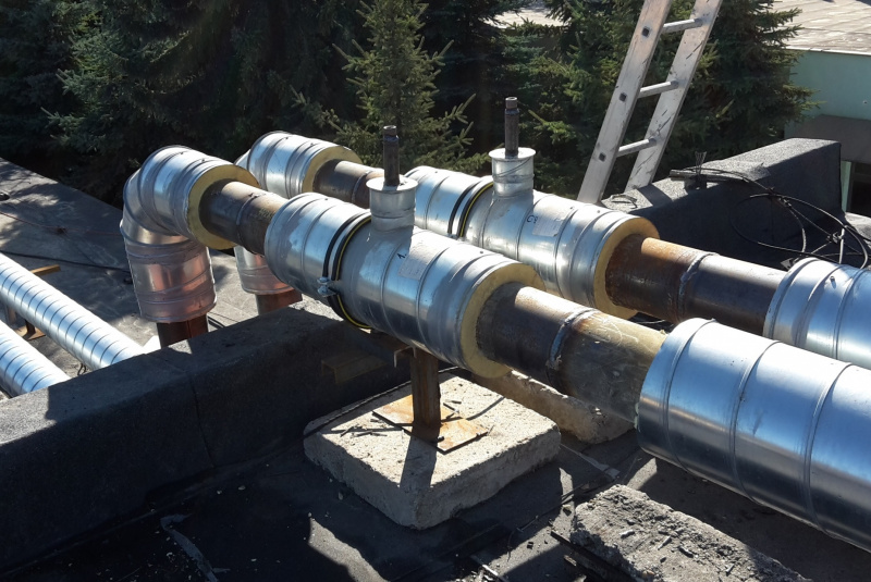 Technické, priemyselné, potrubné rozvody / Predizolované potrubia (teplovod, horúcovod) - foto Technické, priemyselné, potrubné rozvody / Predizolované potrubia (teplovod, horúcovod) - foto