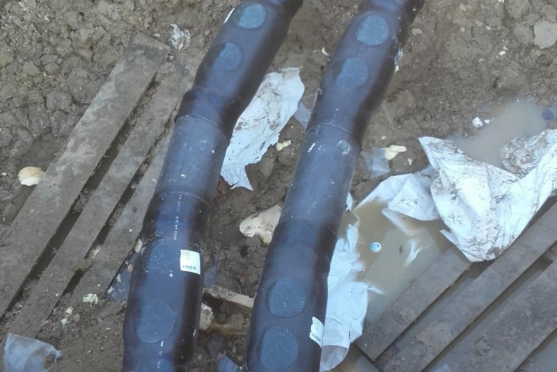 Technické, priemyselné, potrubné rozvody / Predizolované potrubia (teplovod, horúcovod) - foto