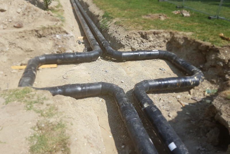 Technické, priemyselné, potrubné rozvody / Predizolované potrubia (teplovod, horúcovod) - foto