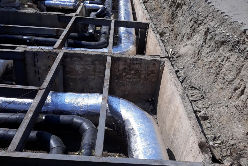 Technické, priemyselné, potrubné rozvody / Predizolované potrubia (teplovod, horúcovod) - foto Technické, priemyselné, potrubné rozvody / Predizolované potrubia (teplovod, horúcovod) - foto