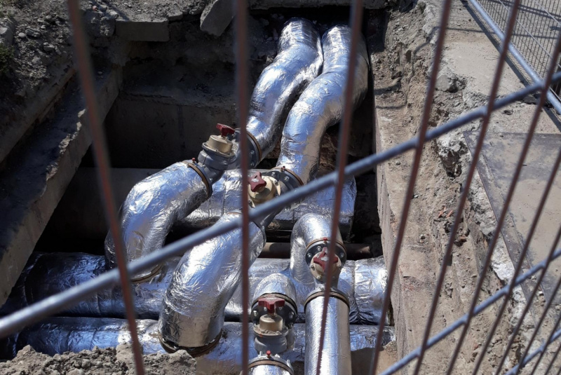 Technické, priemyselné, potrubné rozvody / Predizolované potrubia (teplovod, horúcovod) - foto Technické, priemyselné, potrubné rozvody / Predizolované potrubia (teplovod, horúcovod) - foto