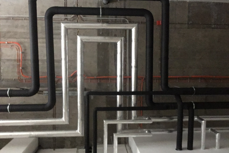 Technické, priemyselné, potrubné rozvody / Rozvod chladenia - foto