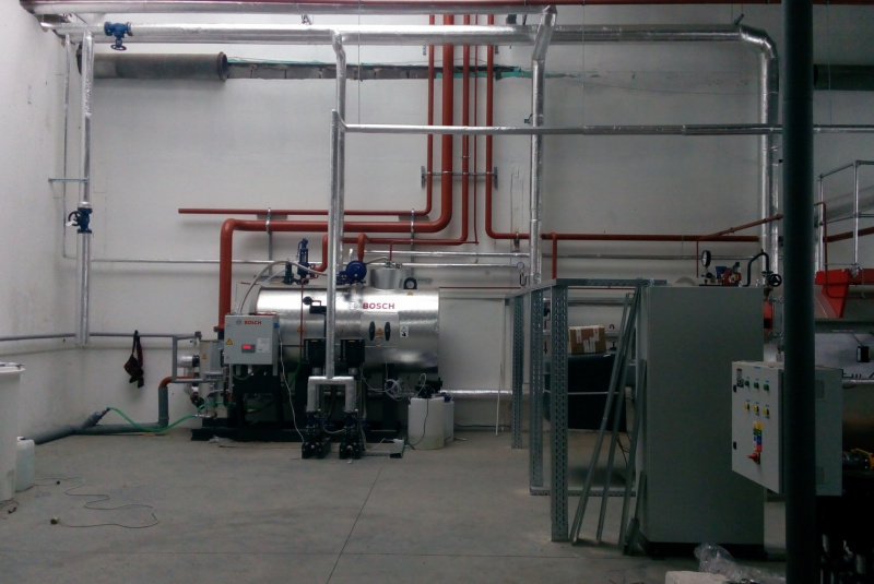 Technické, priemyselné, potrubné rozvody / Rozvod pary - foto Technické, priemyselné, potrubné rozvody / Rozvod pary - foto