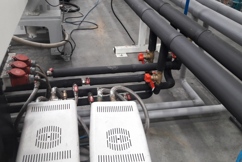 Technické, priemyselné, potrubné rozvody / Rozvod pary - foto