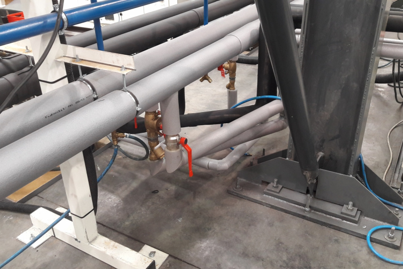 Technické, priemyselné, potrubné rozvody / Rozvod pary - foto Technické, priemyselné, potrubné rozvody / Rozvod pary - foto