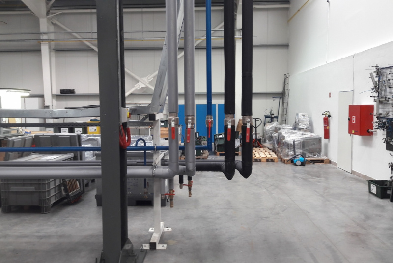 Technické, priemyselné, potrubné rozvody / Rozvod pary - foto Technické, priemyselné, potrubné rozvody / Rozvod pary - foto